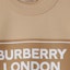 Details for (W) Burberry 徽標印花圓領運動衫 卡其色 80847621
