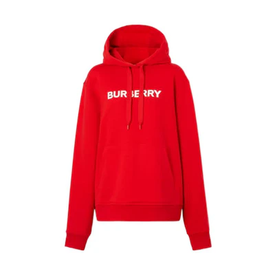 (Women) Burberry Logo Printed Sweatshirt Red Color. 80650221