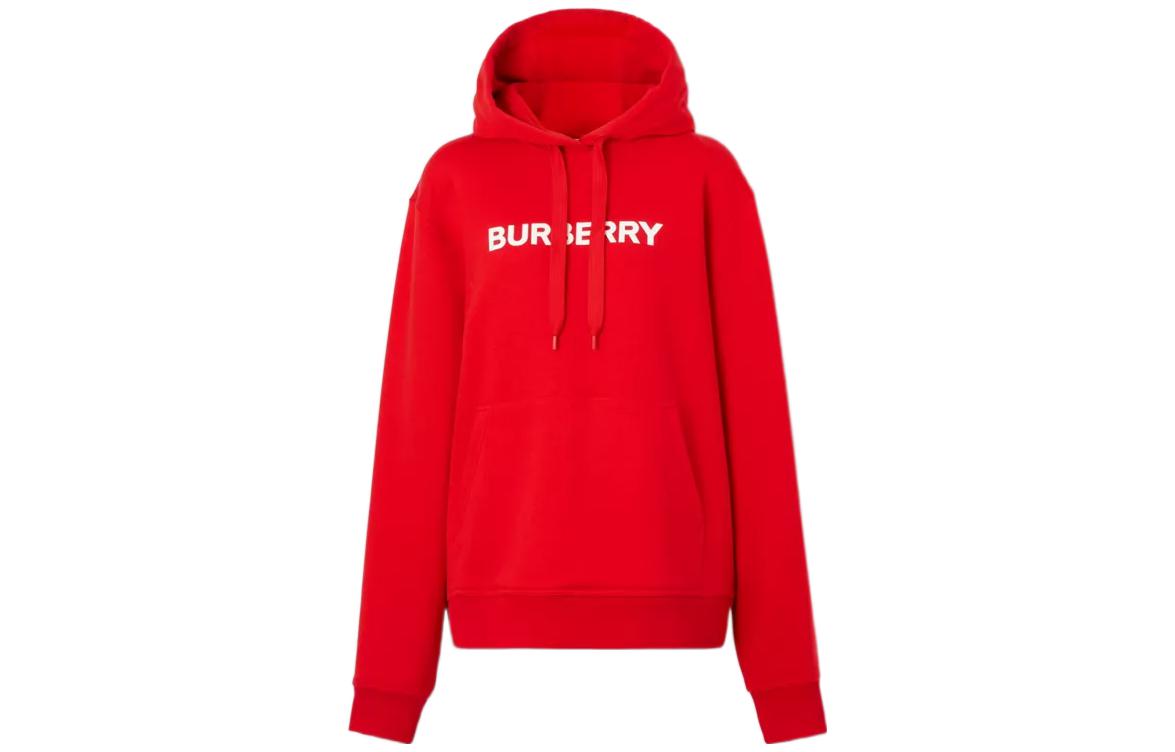 Order (Women) Burberry  Logo Printed Sweatshirt Red Color. 80650221