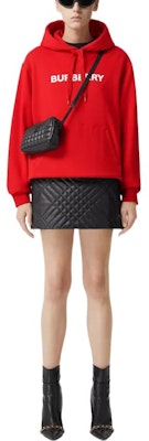 (Women) Burberry Logo Printed Sweatshirt Red Color. 80650221 Lookbook (Women) Burberry Logo Printed Sweatshirt Red Color. 80650221