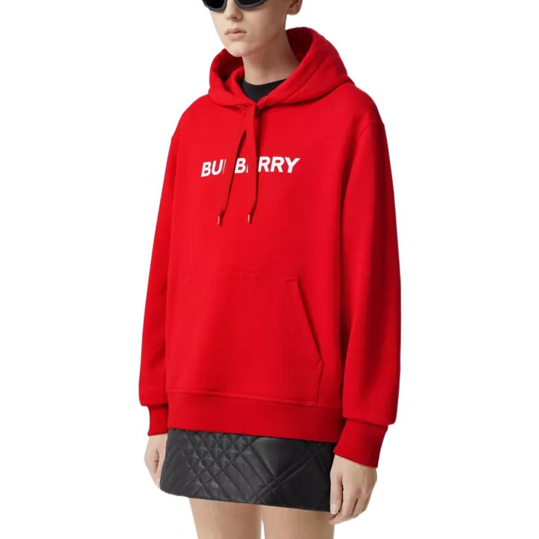 Purchase (Women) Burberry  Logo Printed Sweatshirt Red Color. 80650221