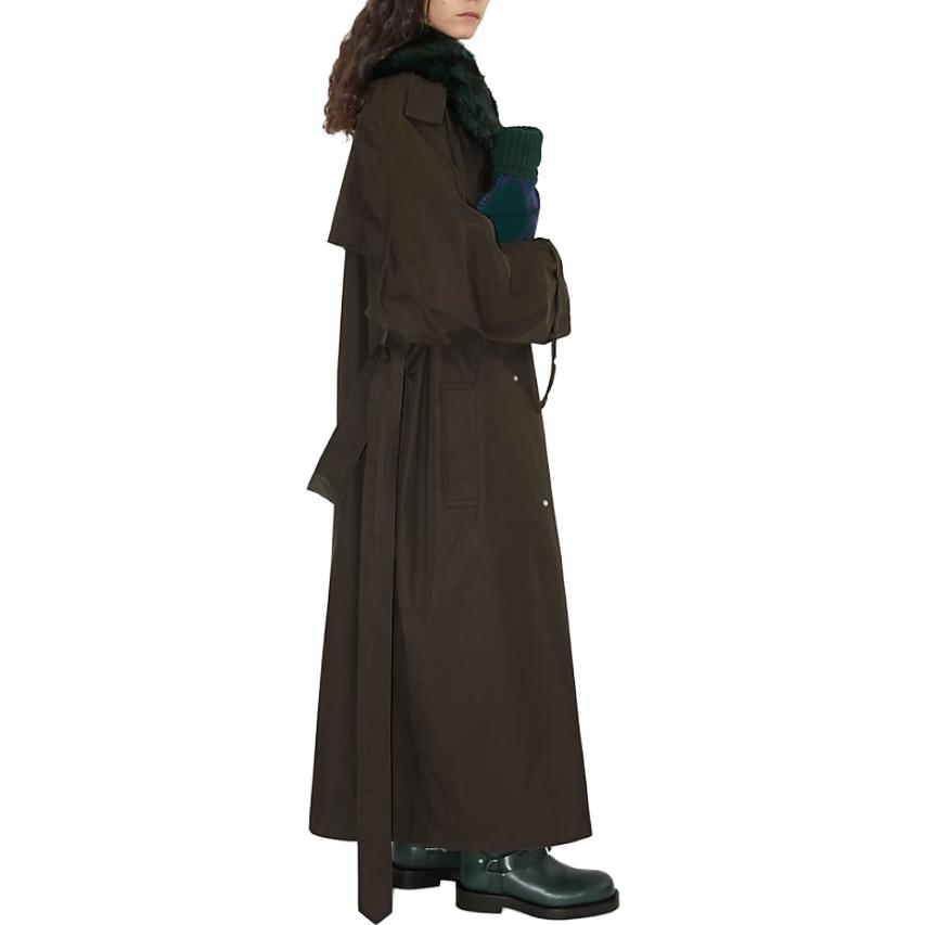 Details for (W) 博柏利 长款双排扣纯色风衣 80771531