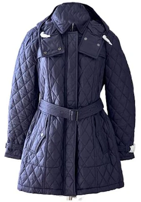 (W) 버버리 롱 후드 패딩 코트 솔리드 컬러 벨트 디자인. 80613431 Buy (W) 버버리 롱 후드 패딩 코트 솔리드 컬러 벨트 디자인. 80613431