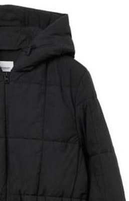 (W) Chaqueta Larga con Capucha Ajustada de Algodón Burberry - Negra 80740891 Shop (W) Chaqueta Larga con Capucha Ajustada de Algodón Burberry - Negra 80740891