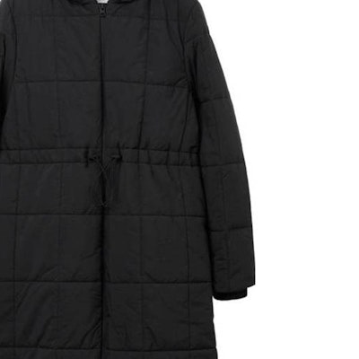 (W) Chaqueta Larga con Capucha Ajustada de Algodón Burberry - Negra 80740891 Sizing (W) Chaqueta Larga con Capucha Ajustada de Algodón Burberry - Negra 80740891