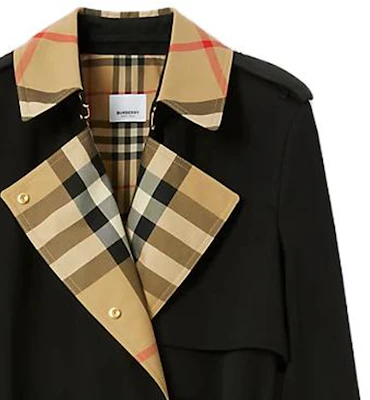 (Women) Burberry Long Loose Fit Trench Coat Black 80763621 Shop (Women) Burberry Long Loose Fit Trench Coat Black 80763621