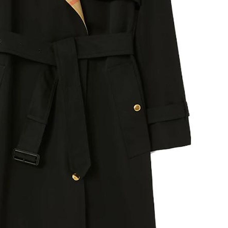 Details for (Women) Burberry  Long Loose Fit Trench Coat Black 80763621