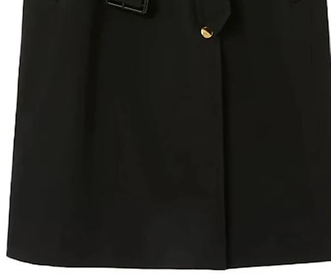 (Women) Burberry Long Loose Fit Trench Coat Black 80763621 Sizing (Women) Burberry Long Loose Fit Trench Coat Black 80763621