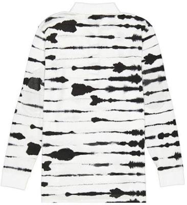 (W) Burberry Baju Polo Lengan Panjang Longgar Cetakan Watercolor - Putih 45645401 Lookbook (W) Burberry Baju Polo Lengan Panjang Longgar Cetakan Watercolor - Putih 45645401