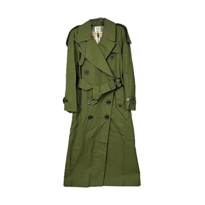 (Women) Burberry Loose Fit Long Sleeve Collar Coat 8038761