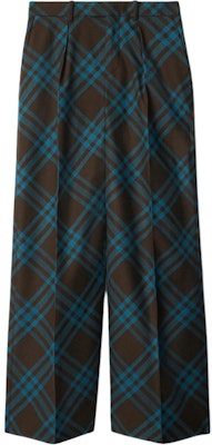 (W) Pantalones Burberry Holgados a Cuadros de Talle Medio Multicolor. 80949481 Buy (W) Pantalones Burberry Holgados a Cuadros de Talle Medio Multicolor. 80949481