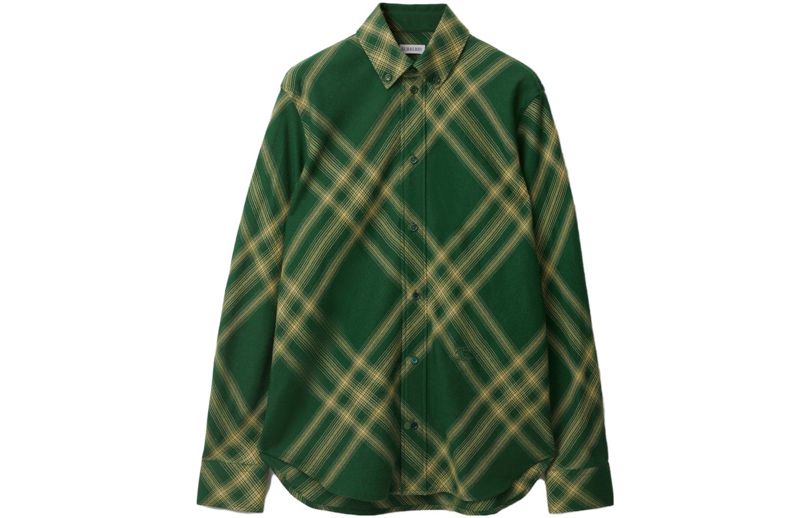 (Women) Burberry  Loose Fit Stripe Long Sleeve Shirt - Pale Primrose. 80835951 圖 2