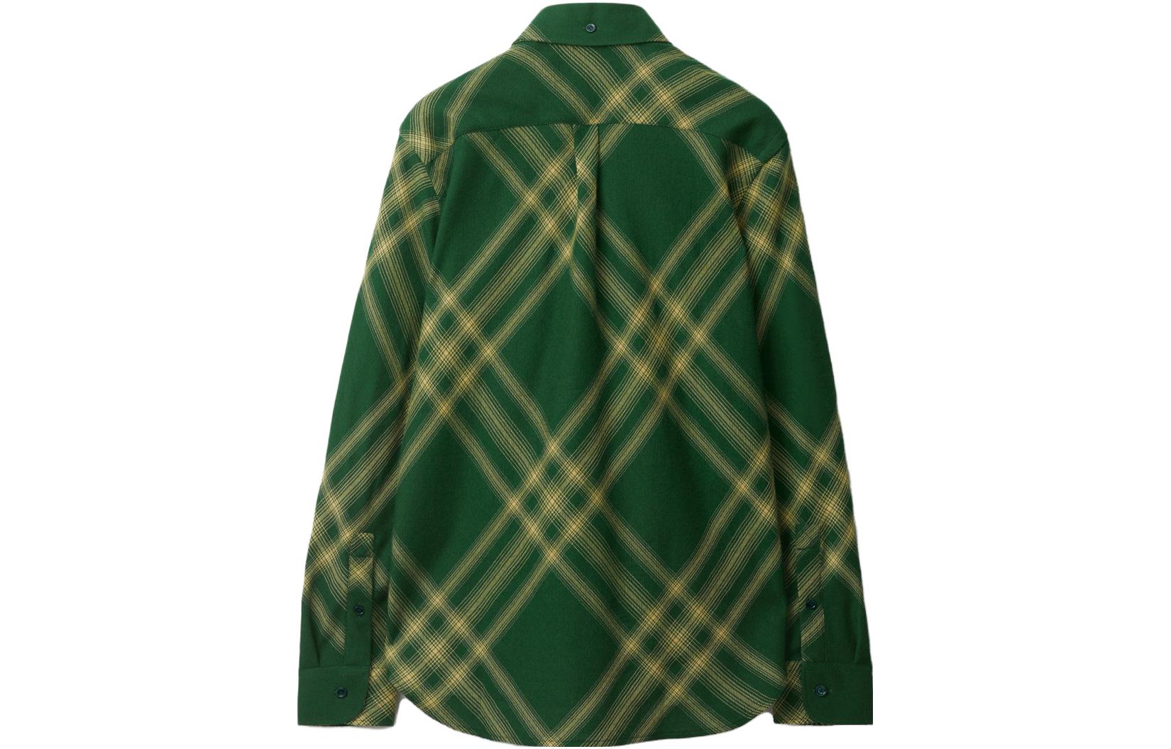 (Women) Burberry  Loose Fit Stripe Long Sleeve Shirt - Pale Primrose. 80835951 圖 3