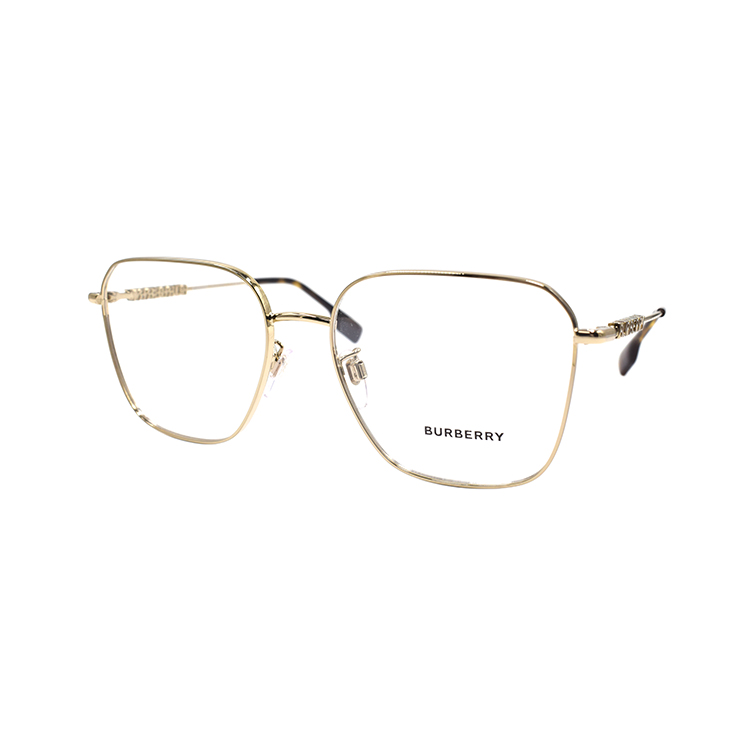 (Women) Burberry  Metal Square Optical Glasses - Holiday Travel Edition. B1382-D-1109