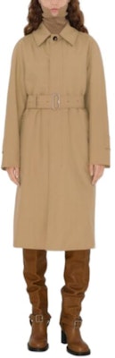 (W) Abrigo Burberry Largo Medio Color Sólido en Kaki. 80943621 Purchase (W) Abrigo Burberry Largo Medio Color Sólido en Kaki. 80943621