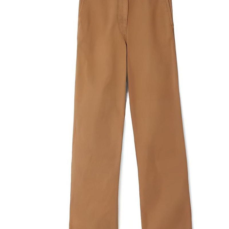 Sizing (W) 博柏利驼色中腰扣标牛仔裤 80725061