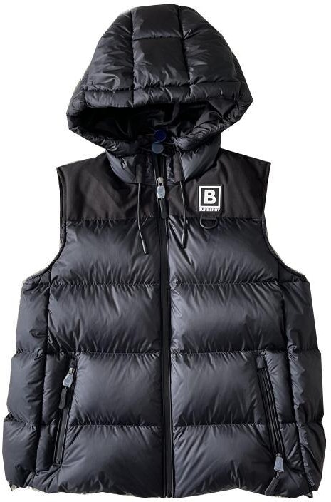women-burberry-navy-blue-logo-pattern-casual-hooded-vest-80615461