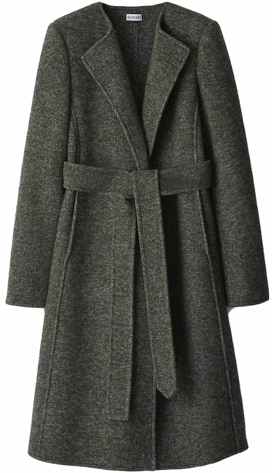 women-burberry-olive-green-mid-length-trench-coat-with-belted-waist-80764621