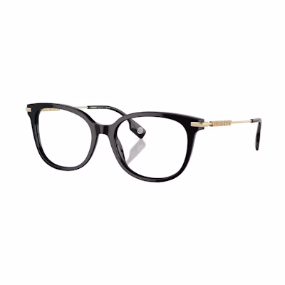 (Women) Burberry Oval Optical Glasses B.LOGO Series Mixed Material Frame. B2391-F-3001