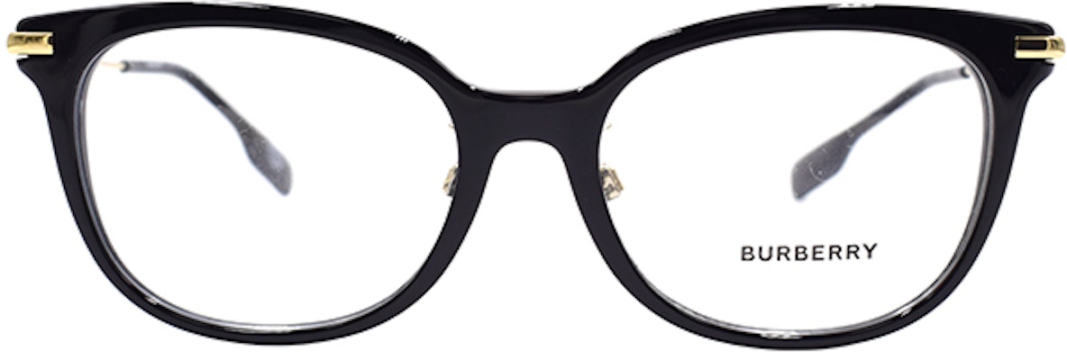 (Women) Burberry Oval Optical Glasses B.LOGO Series Mixed Material Frame. B2391-F-3001 Lookbook (Women) Burberry Oval Optical Glasses B.LOGO Series Mixed Material Frame. B2391-F-3001