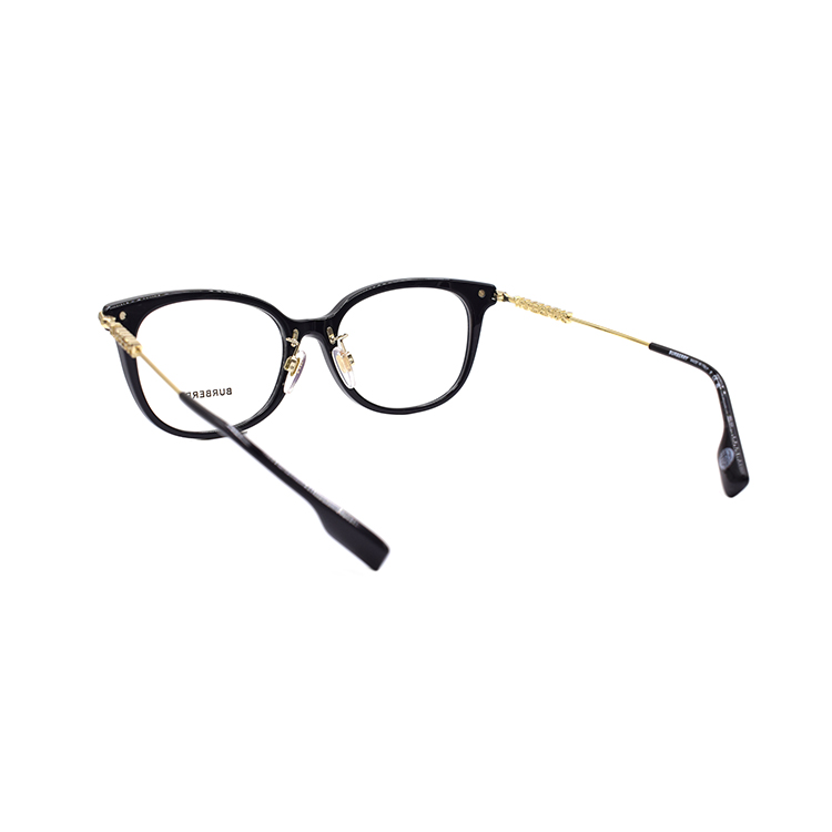 Shop (W) Burberry橢圓光學眼鏡B.LOGO系列混合材質框架 B2391-F-3001