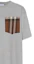 Sizing (W) 버버리 오버사이즈 그레이 체크 포켓 코튼 반팔 티셔츠 80489231