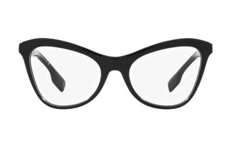 (Women) Burberry  Oversized Irregular Acetate Optical Glasses Black Frame BE2373U3001 圖 2