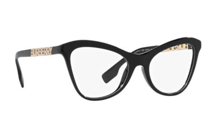 (Women) Burberry  Oversized Irregular Acetate Optical Glasses Black Frame BE2373U3001 圖 3