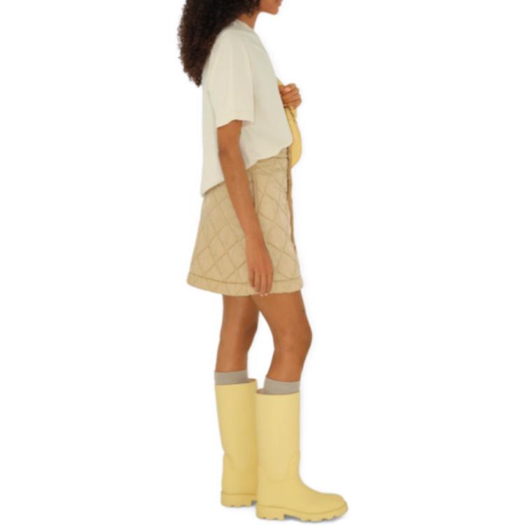 (Women) Burberry  Oversized Logo Crewneck T-Shirt Off-White. 80836271 圖 5