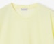 Cheap (W) Burberry Kemeja-T Kuning Oversaiz Lengan Pendek Leher Biasa Kasual 80836281