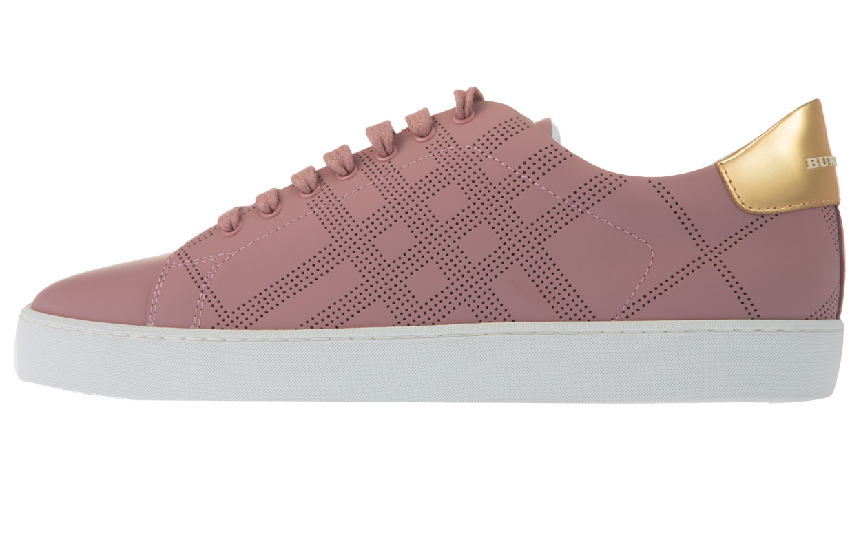 (W) Burberry 'Pink Check Pattern'