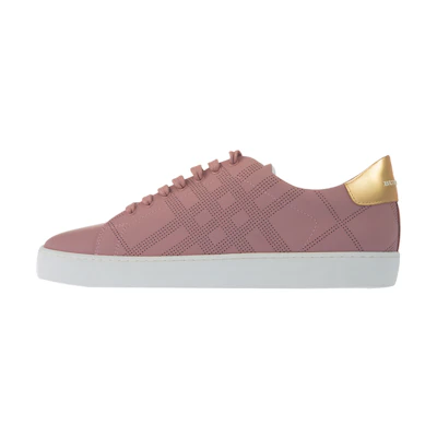 (W) Burberry 'Pink Check Pattern'