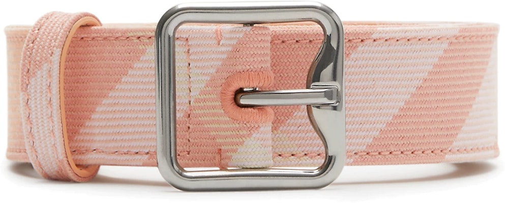 (W) バーバリー ピンク チェック カーフレザー ベルト 幅3cm. 80817551 Buy (W) バーバリー ピンク チェック カーフレザー ベルト 幅3cm. 80817551