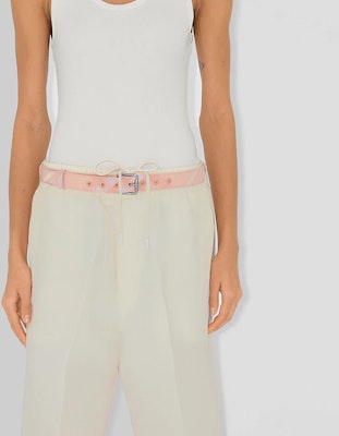 (W) バーバリー ピンク チェック カーフレザー ベルト 幅3cm. 80817551 Shop (W) バーバリー ピンク チェック カーフレザー ベルト 幅3cm. 80817551