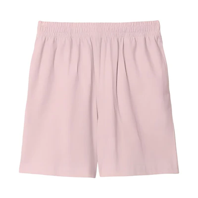 (Women) Burberry Pink Elastic Waist Loose Fit Casual Shorts. 8083597X