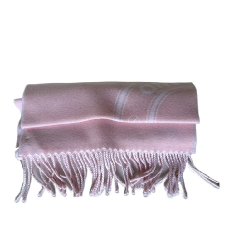 (Women) Burberry  Pink Printed Wool Knit Scarf. 80721791 圖 3