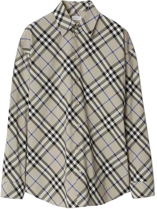 women-burberry-plaid-print-long-sleeve-shirt-moss-green-80876421