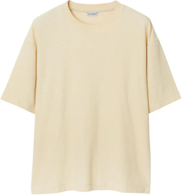 (W) Camiseta Burberry Beige Arena Cuello Redondo y Manga Corta. 80813141 Order (W) Camiseta Burberry Beige Arena Cuello Redondo y Manga Corta. 80813141