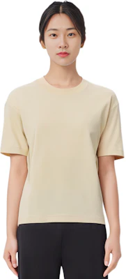 (W) Camiseta Burberry Beige Arena Cuello Redondo y Manga Corta. 80813141 Lookbook (W) Camiseta Burberry Beige Arena Cuello Redondo y Manga Corta. 80813141