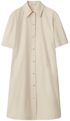 (W) 博柏利纯白短袖中长衬衫连衣裙 80835541 Order (W) 博柏利纯白短袖中长衬衫连衣裙 80835541