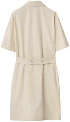 (W) 博柏利纯白短袖中长衬衫连衣裙 80835541 Lookbook (W) 博柏利纯白短袖中长衬衫连衣裙 80835541