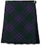 Order (W) Burberry 紫色絲質格紋迷你裙 80772431