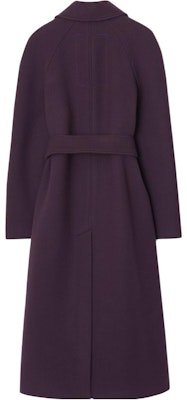 (W) Burberry 紫色單排扣翻領休閒大衣 80773581 Lookbook (W) Burberry 紫色單排扣翻領休閒大衣 80773581