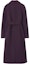 Lookbook (W) Burberry 紫色單排扣翻領休閒大衣 80773581