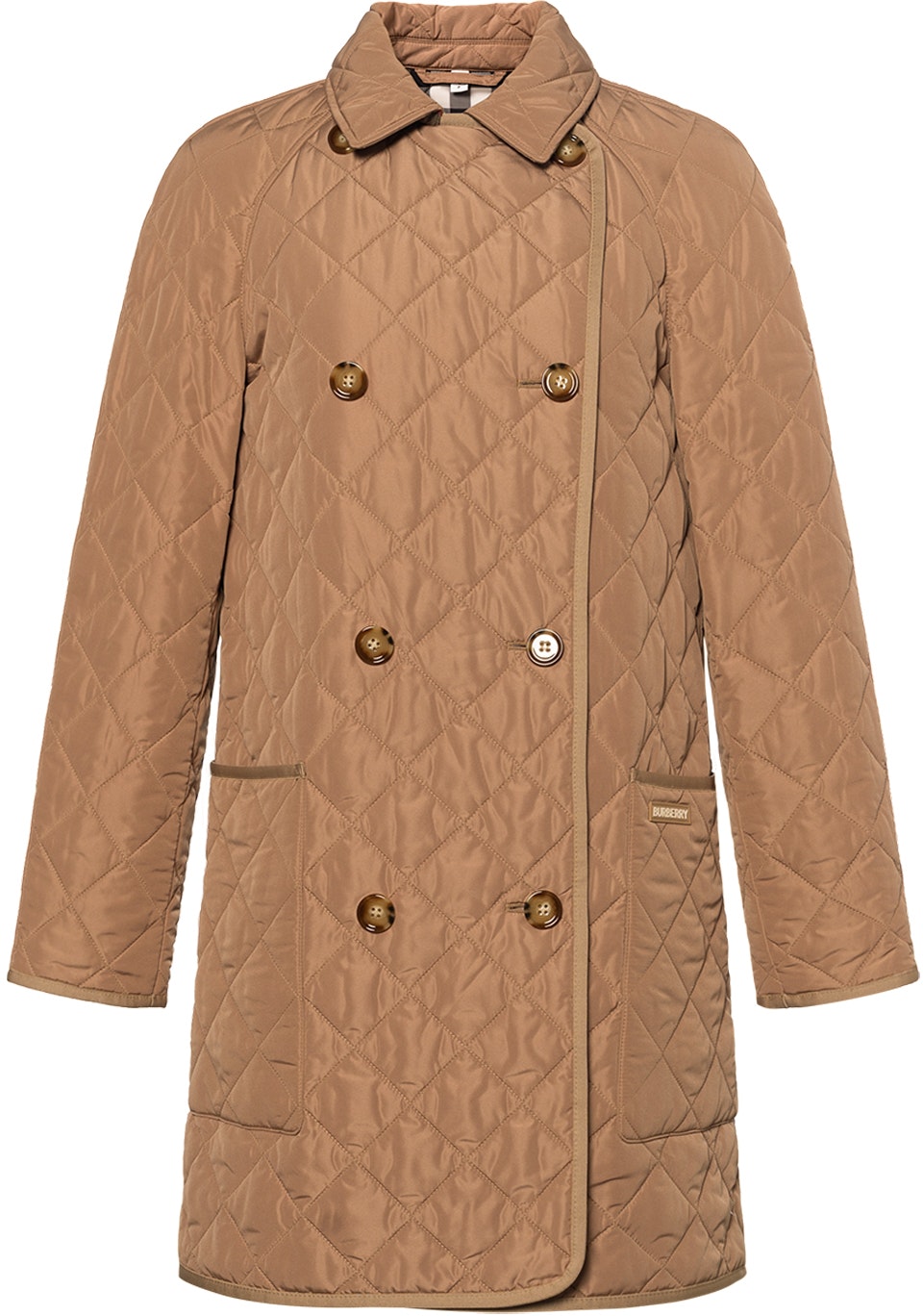 women-burberry-quilted-double-breasted-cotton-jacket-camel-tan-80842001