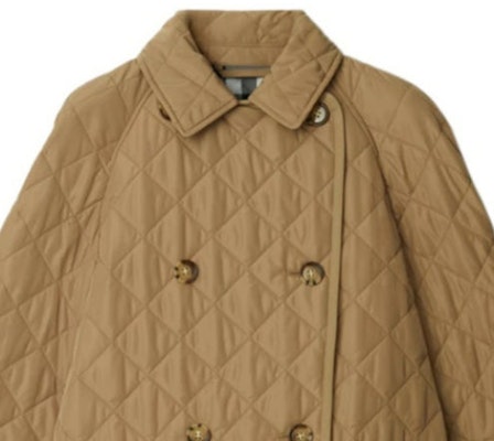 (W) 버버리 퀼팅 더블 브레스트 코튼 자켓 카멜 탄 80842001 Purchase (W) 버버리 퀼팅 더블 브레스트 코튼 자켓 카멜 탄 80842001
