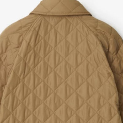 (W) 버버리 퀼팅 더블 브레스트 코튼 자켓 카멜 탄 80842001 Sizing (W) 버버리 퀼팅 더블 브레스트 코튼 자켓 카멜 탄 80842001