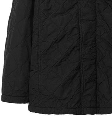 (Women) Burberry Quilted Hooded Jacket Solid Color Onyx Shade. 80839571 Cheap (Women) Burberry Quilted Hooded Jacket Solid Color Onyx Shade. 80839571