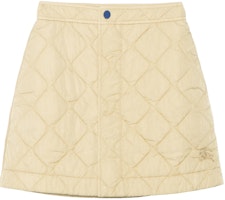 (Women) Burberry Quilted Short Skirt Solid Color Casual Black. 80811261 (Women) Burberry Quilted Short Skirt Solid Color Casual Black. 80811261