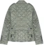 Lookbook (W) Burberry Jaket Quilt Single-Breasted Zip Hijau Zaitun 80530471
